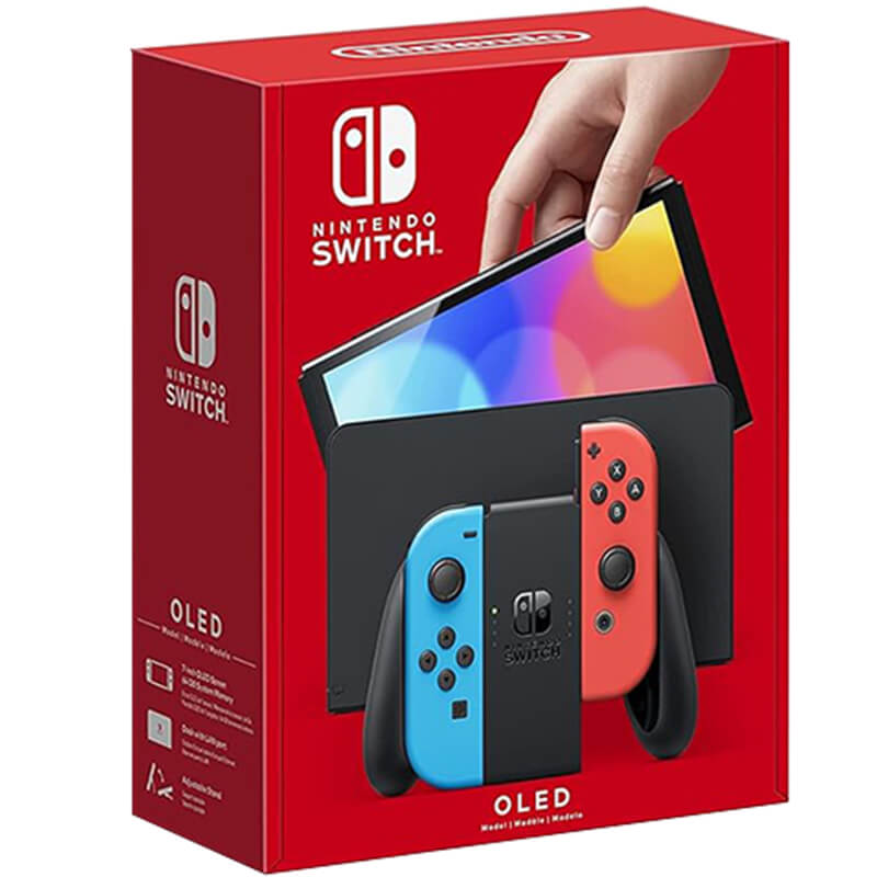 Nintendo Switch(有機ELモデル) / Joy-Con(L) ネオンブルー (R)ネオンレッド HEG-S-KAAAA買取｜Switch を売るなら便利な宅配買取専門の『買取王子』へ