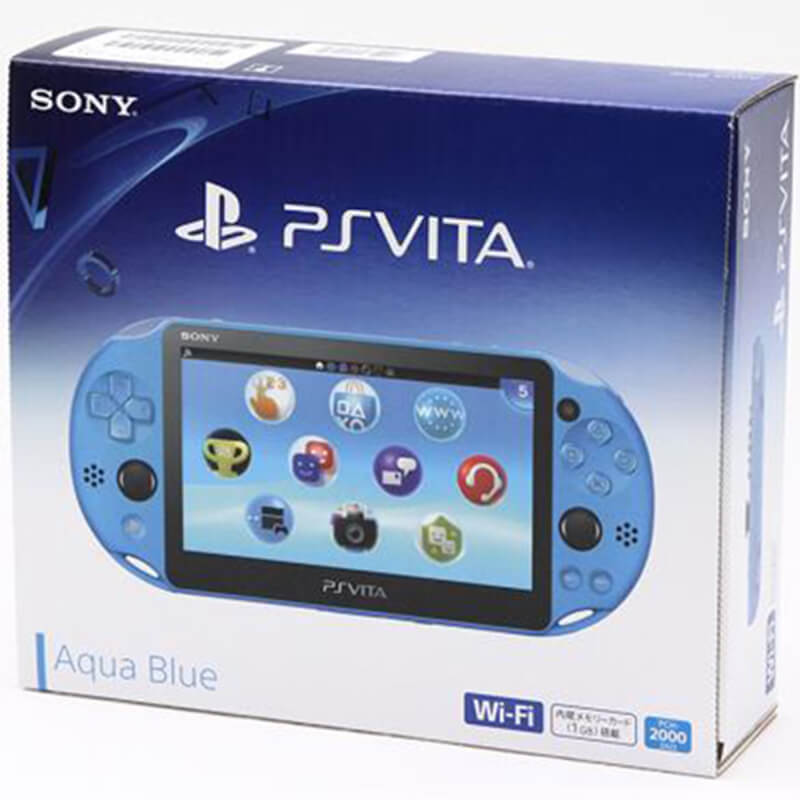 PS Vita / Wi-Fiモデル アクア・ブルー PCH-2000ZA23 / 箱・説あり買取｜PS Vita を売るなら便利な宅配買取専門の『買取王子』へ