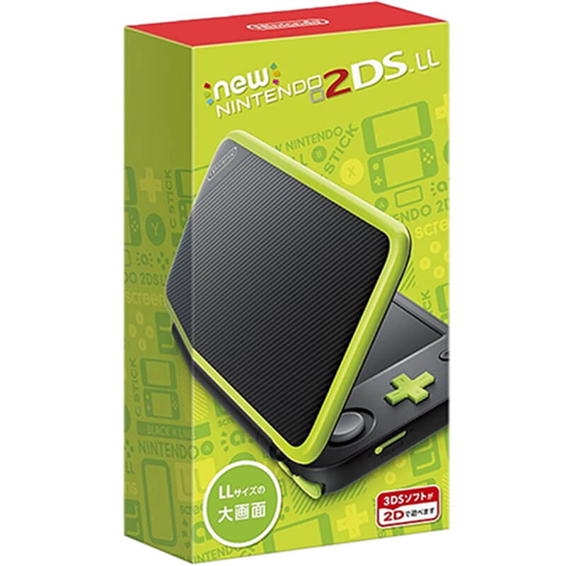 Newニンテンドー2DS LL / ブラック×ライム 買取｜ニンテンドー3DSを売るなら便利な宅配買取専門の『買取王子』へ