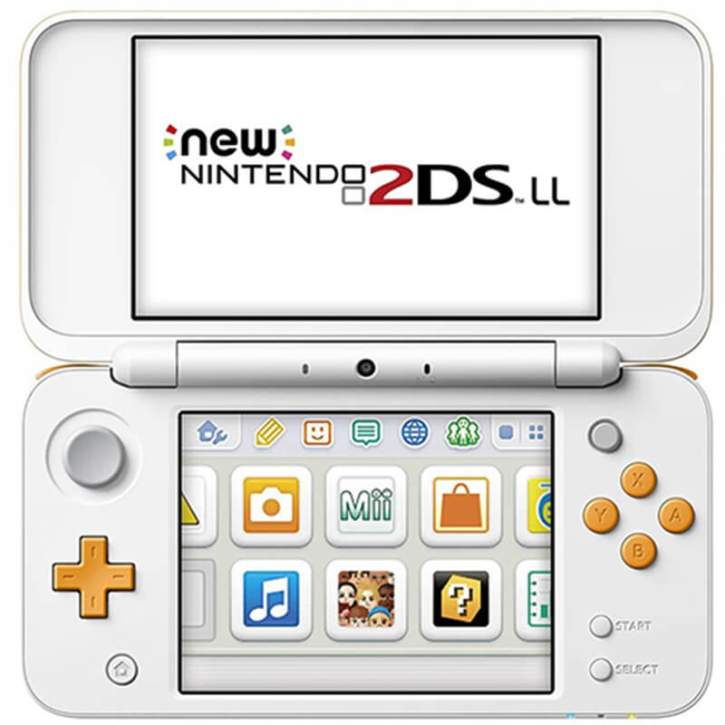 New ニンテンドー 2DS LL 本体 / ホワイト×オレンジ 買取｜ニンテンドー3DSを売るなら便利な宅配買取専門の『買取王子』へ